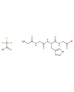 Astatech (S)-2-(2-(2-(2-AMINOACETAMIDO)ACETAMIDO)-3-(1H-IMIDAZOL-4-YL)PROPANAMIDO)ACETIC ACID 2,2,2-TRIFLUOROACETATE; 1G; Purity 95%; MDL-MFCD34601896
